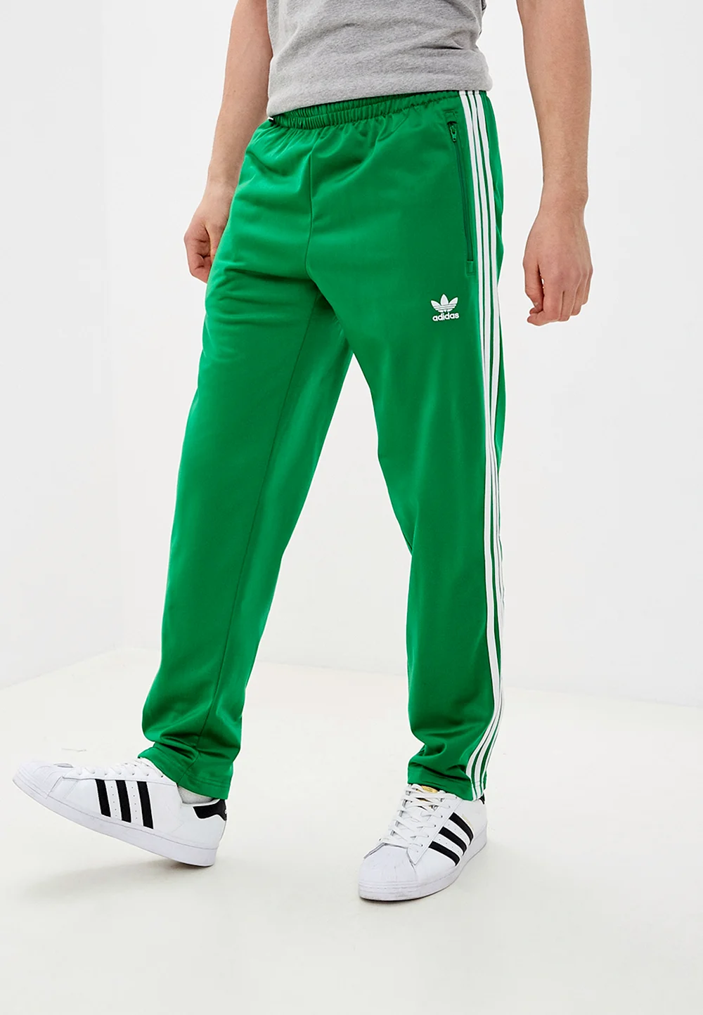 Adidas Originals штаны зеленые