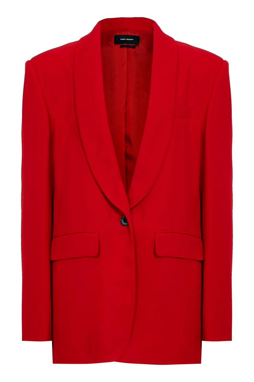 Balenciaga красный пиджак