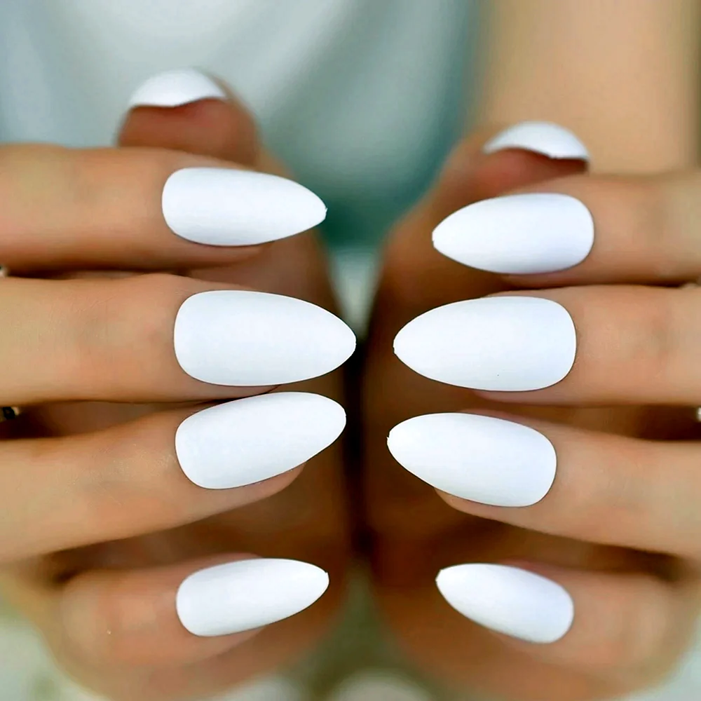 Белые ногти