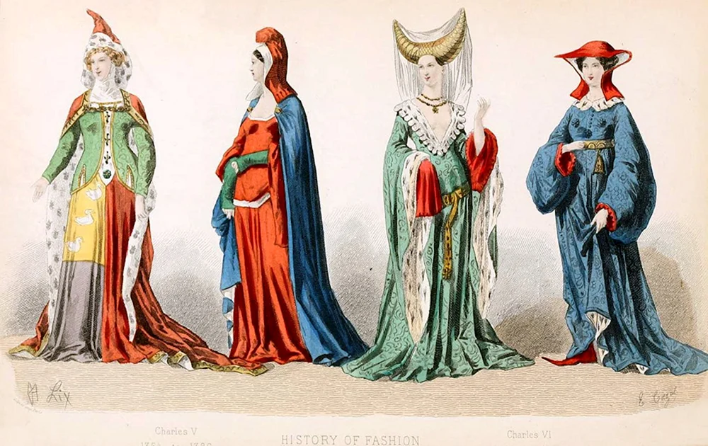 Бургундская мода Франции XV века