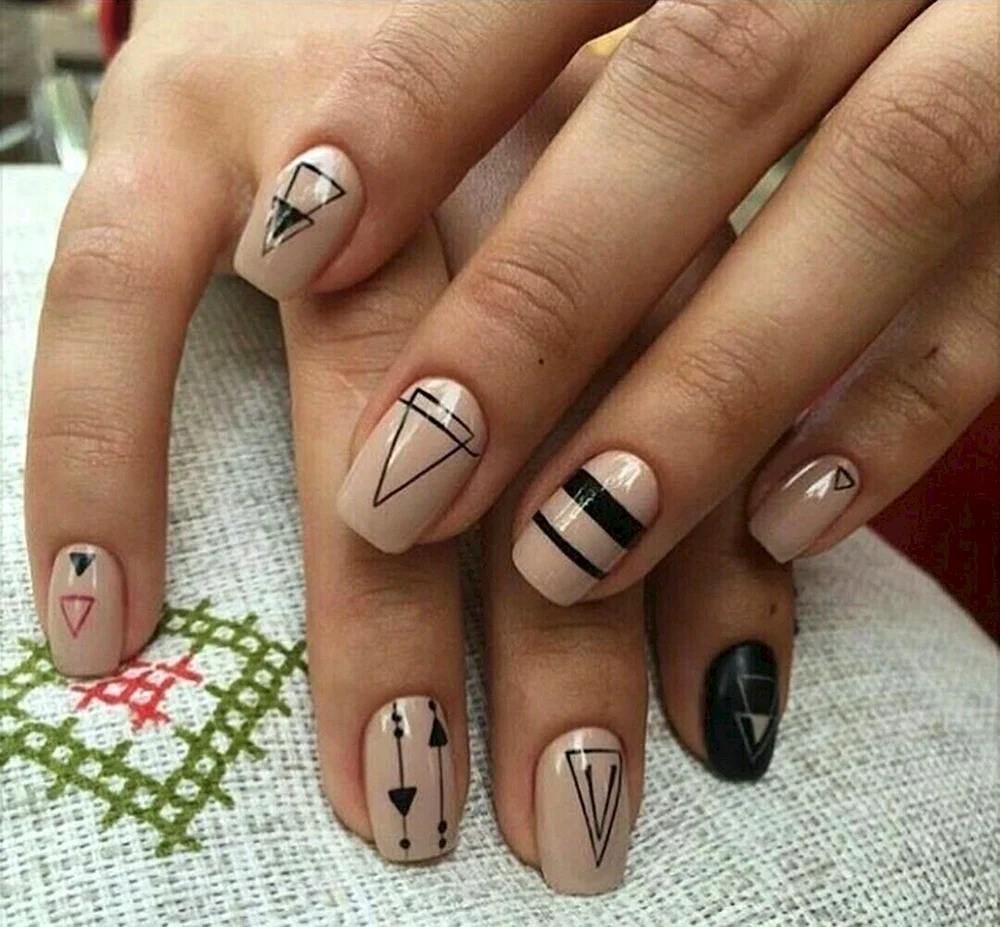 Графические ногти