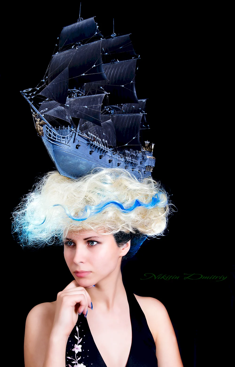 Мария Антуанетта прическа корабль