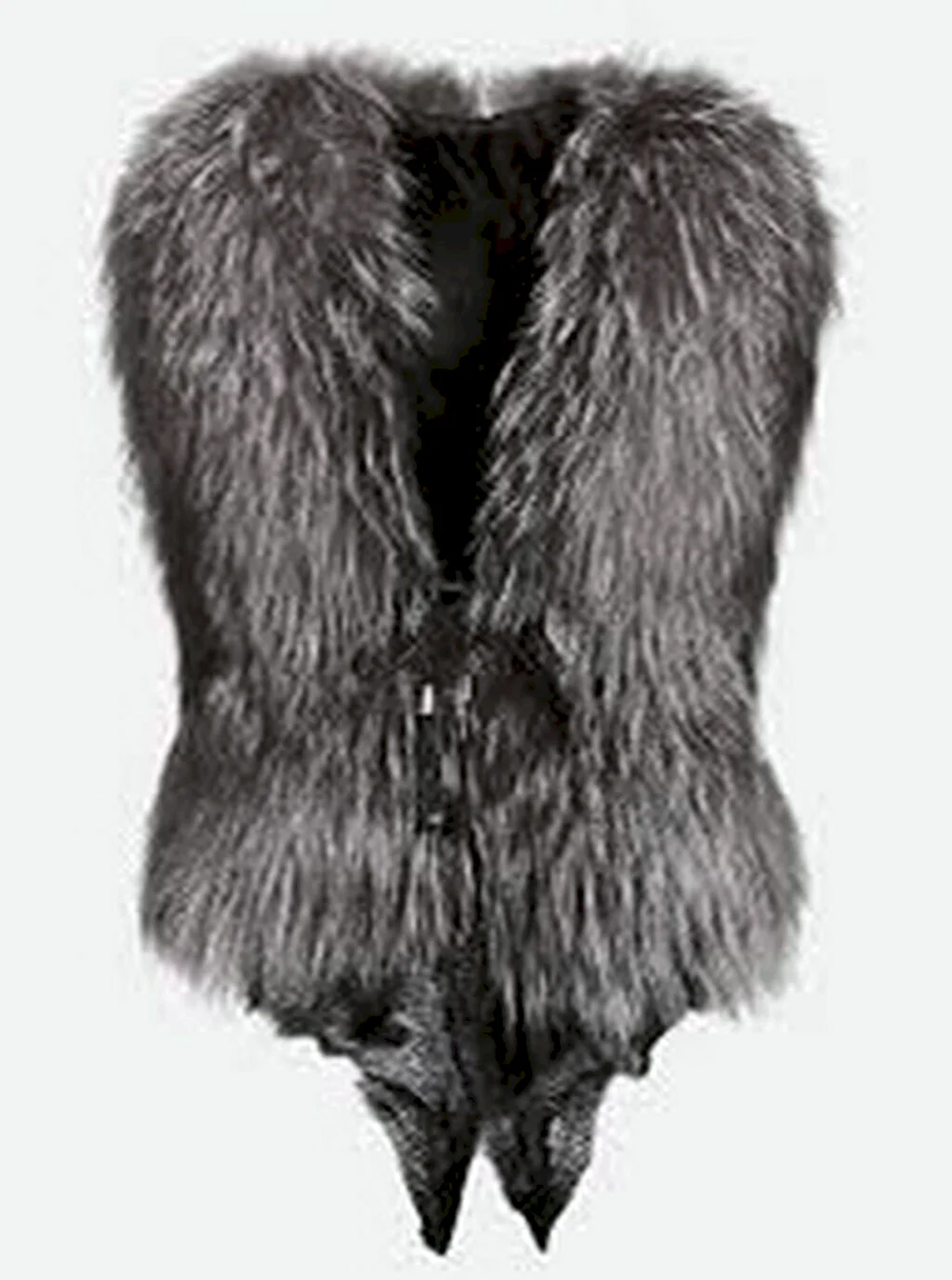 Ming hun furs жилетка чернобурка женская