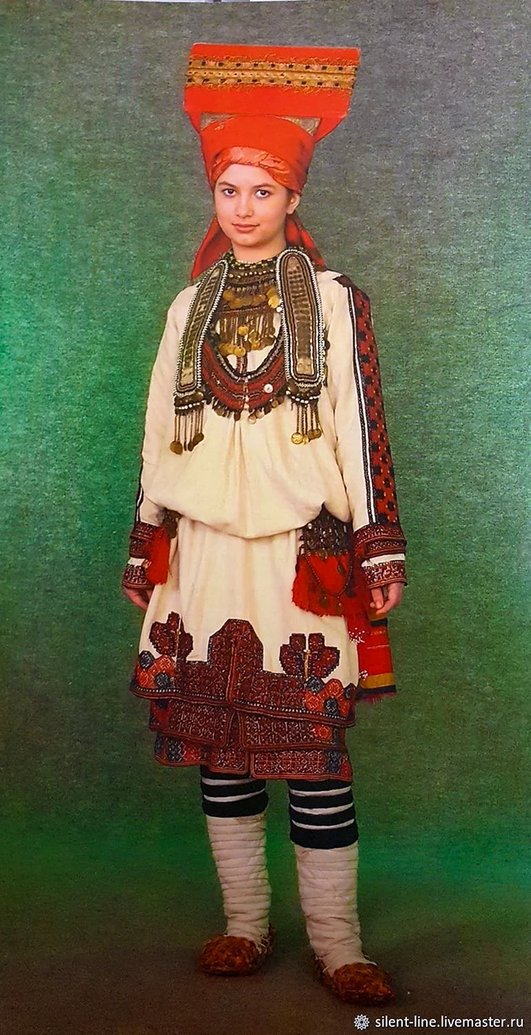Мордовский национальный костюм Мокша