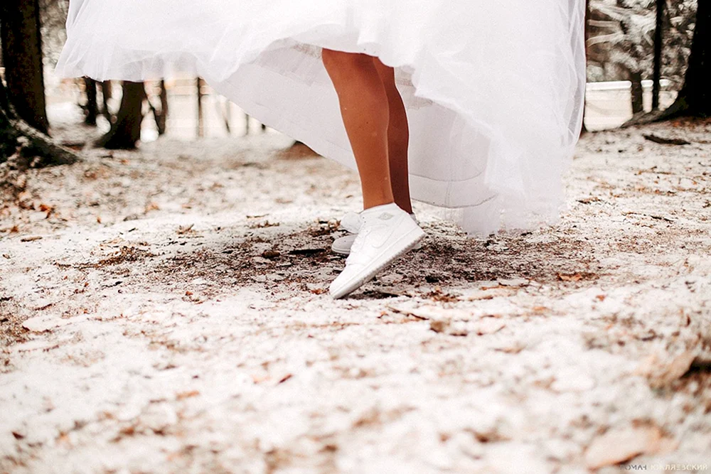 Обувь для невесты зимой