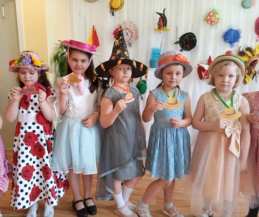 Парад шляп в детском саду