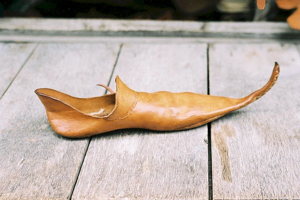 Пулены Средневековая обувь
