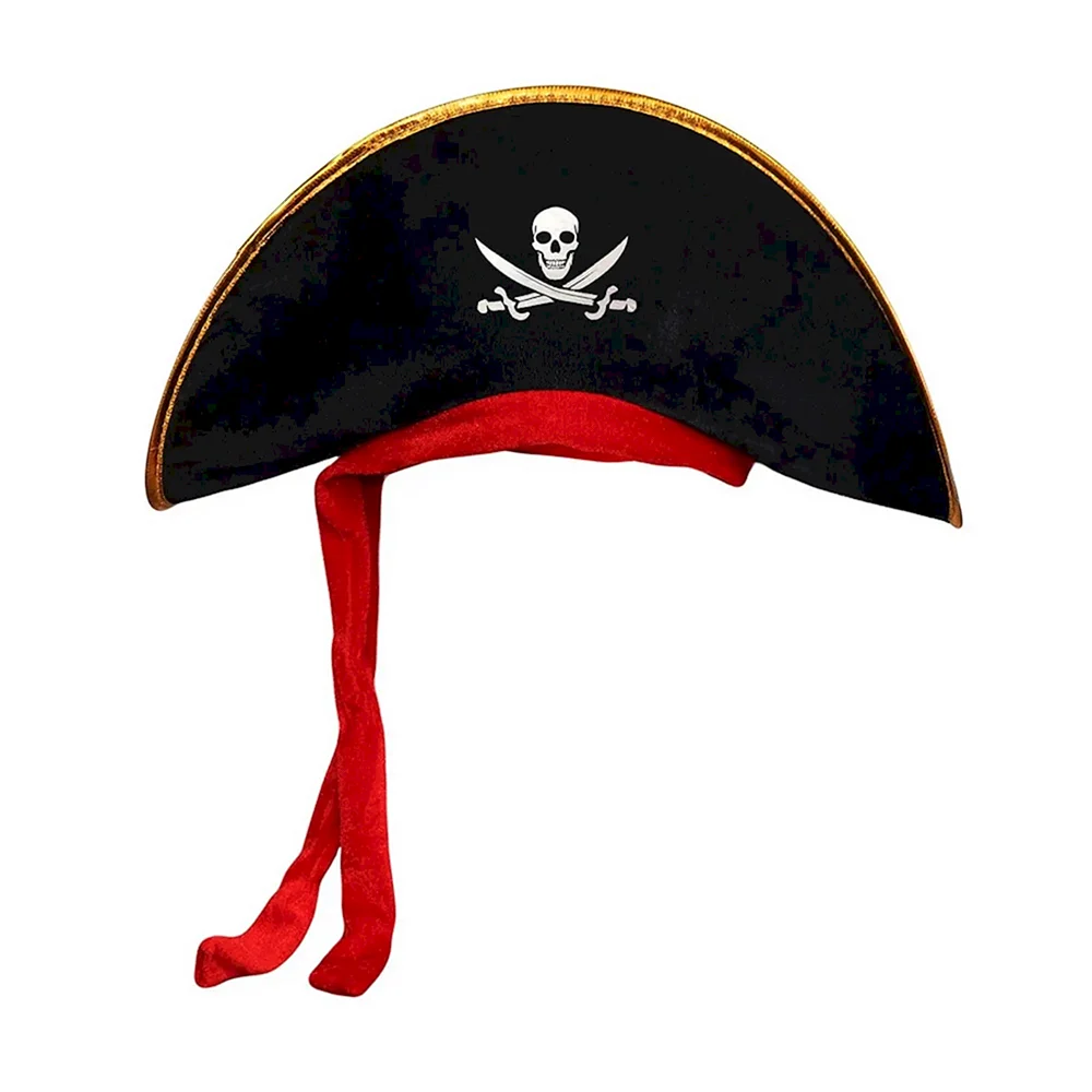 Шляпа пирата веселый Роджер