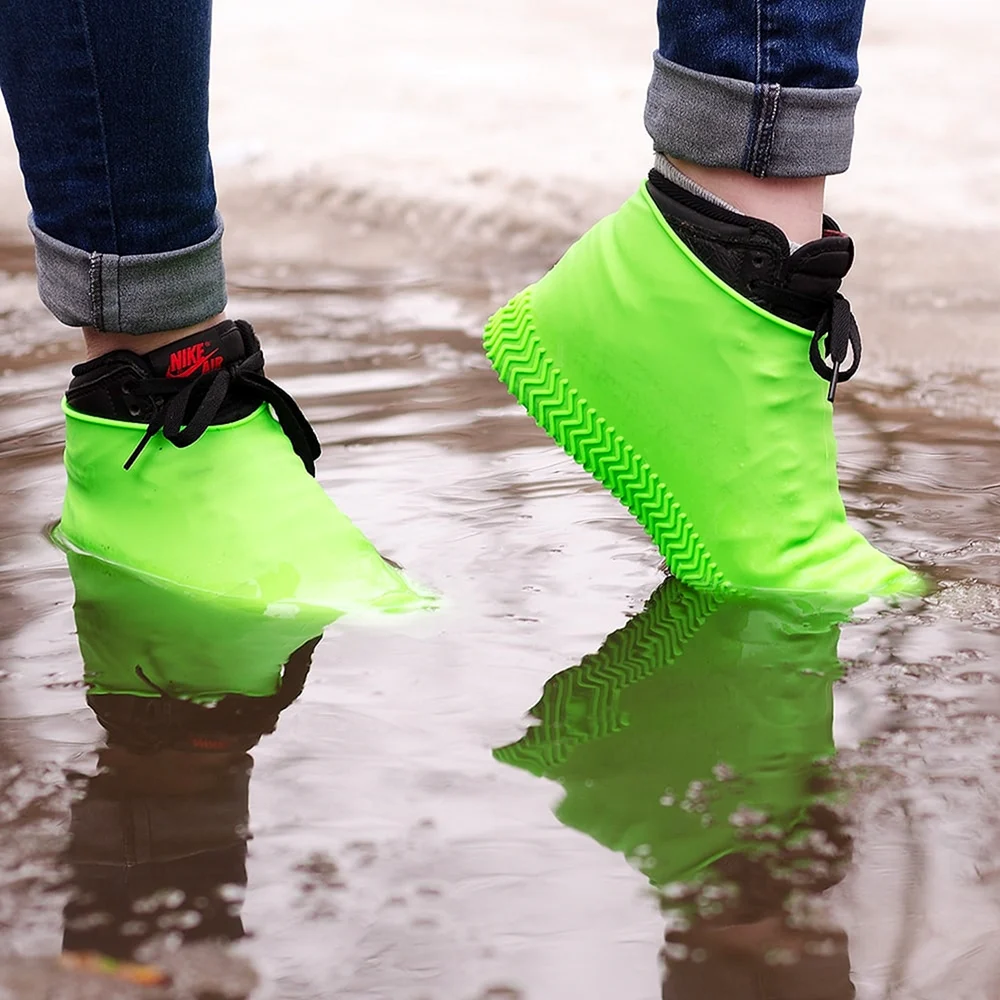Силиконовые бахилы Waterproof Silicone Shoe Cover
