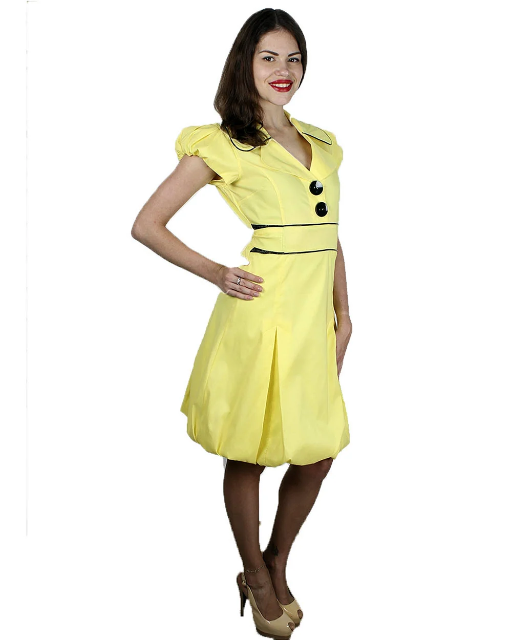 Желтое платье женщина взрослая