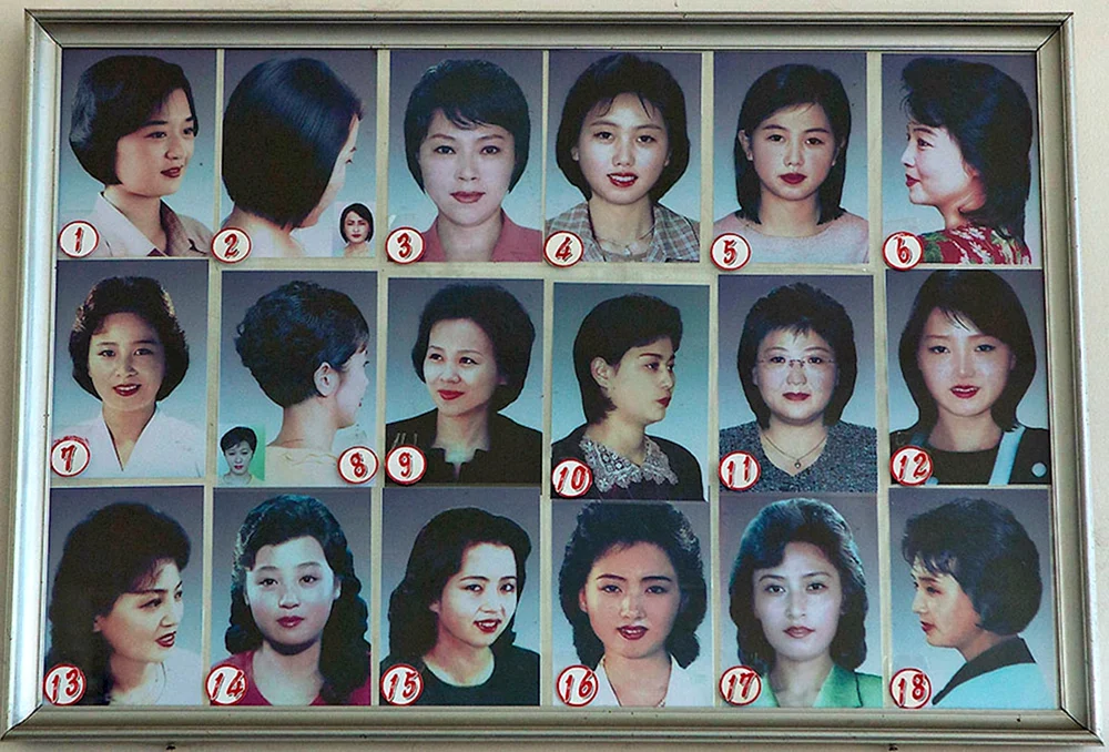 Женские стрижки разрешенные в Северной Корее