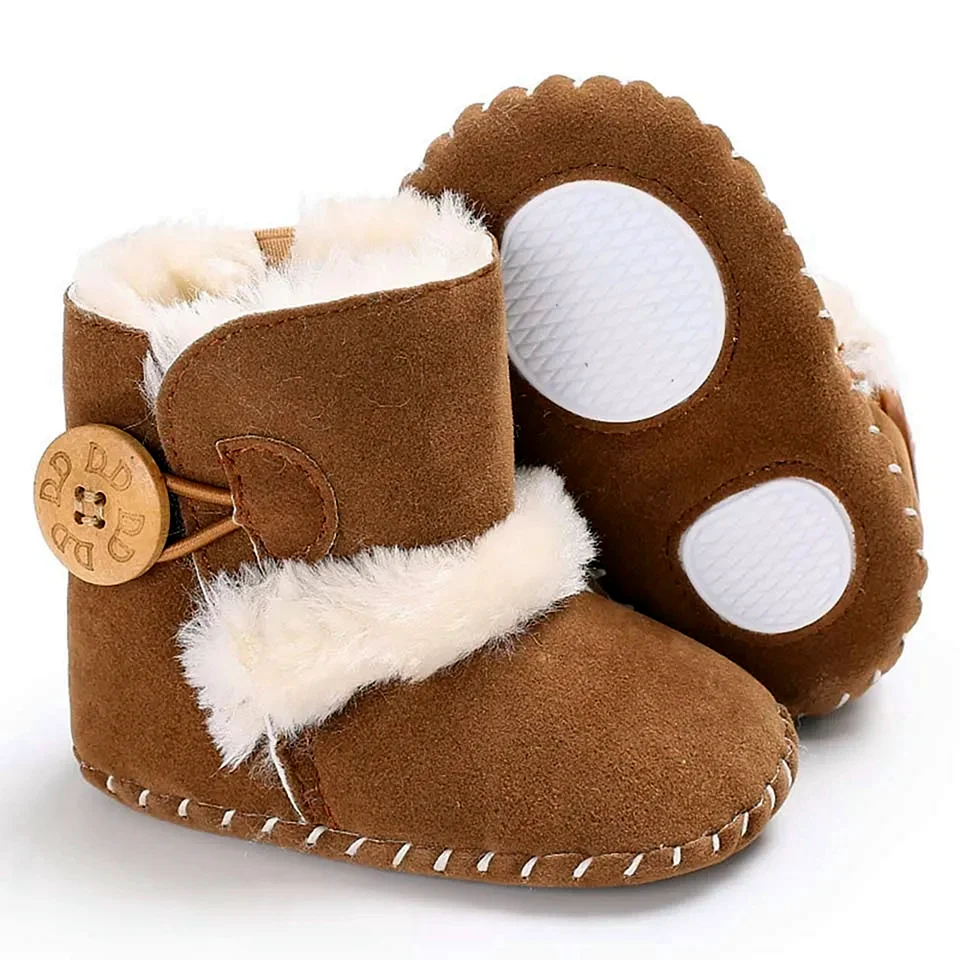 Зимние ботиночки для новорожденных